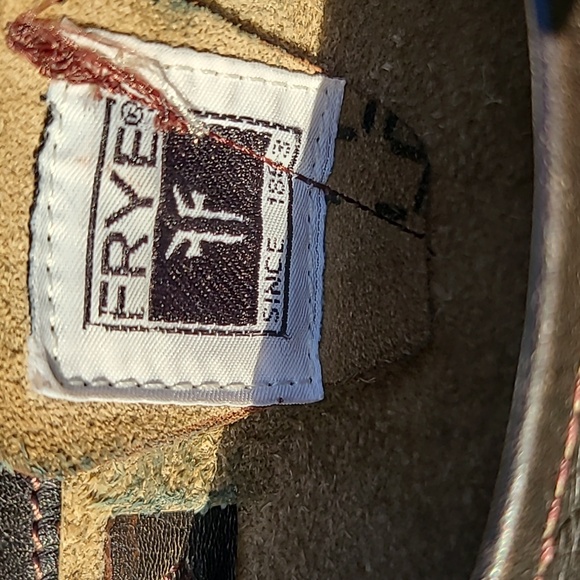 Frye women's leather boots size 8 - Picture 5 of 6